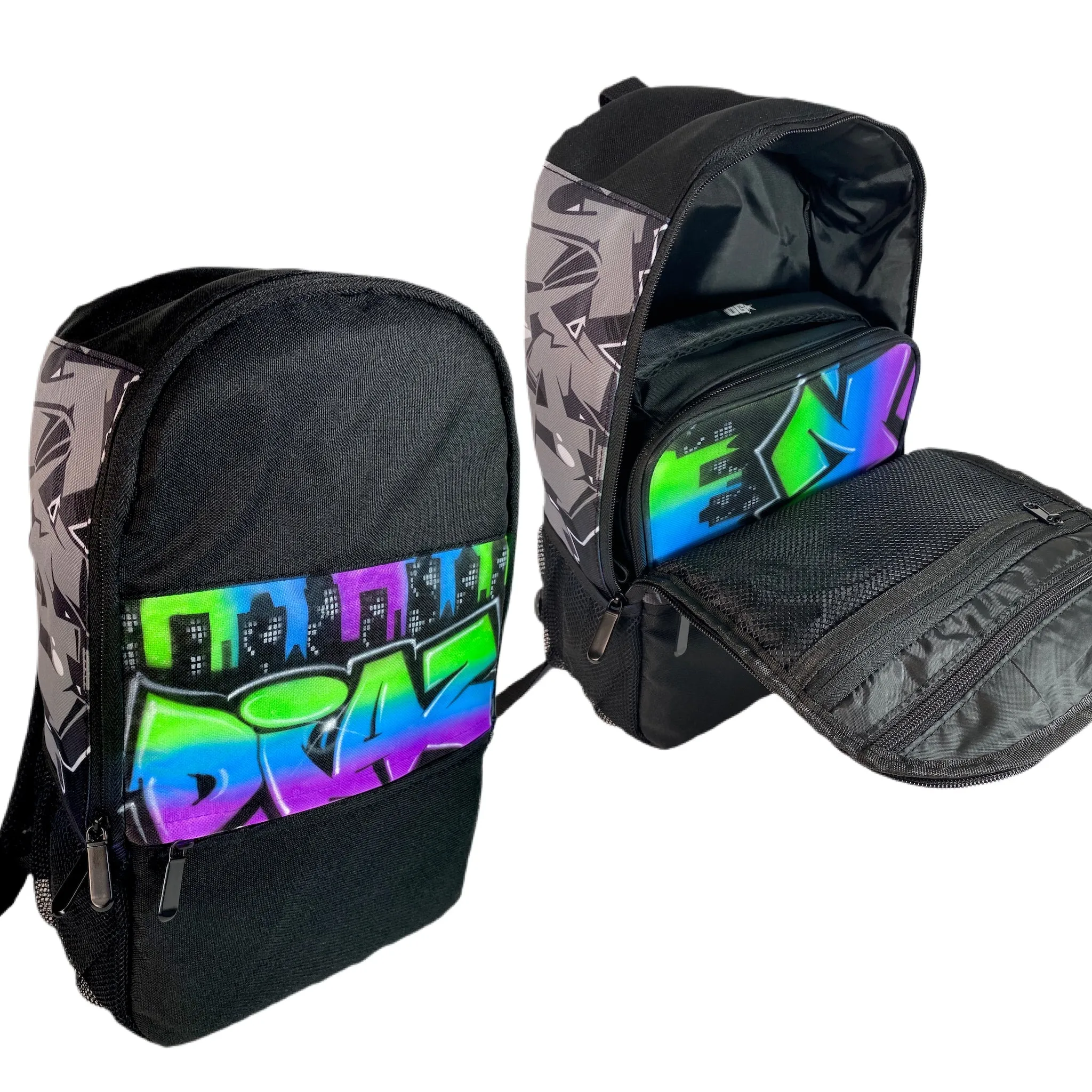 3 Colour City Style Custom Combo (Combo1) 1x TruckerCap, 1x Backpack, 1x Lunchbox