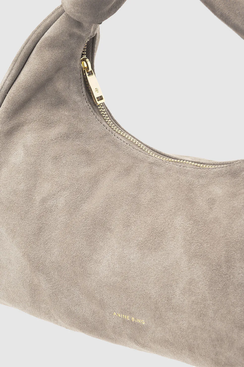 Anine Bing - Grace Bag in Taupe Suede