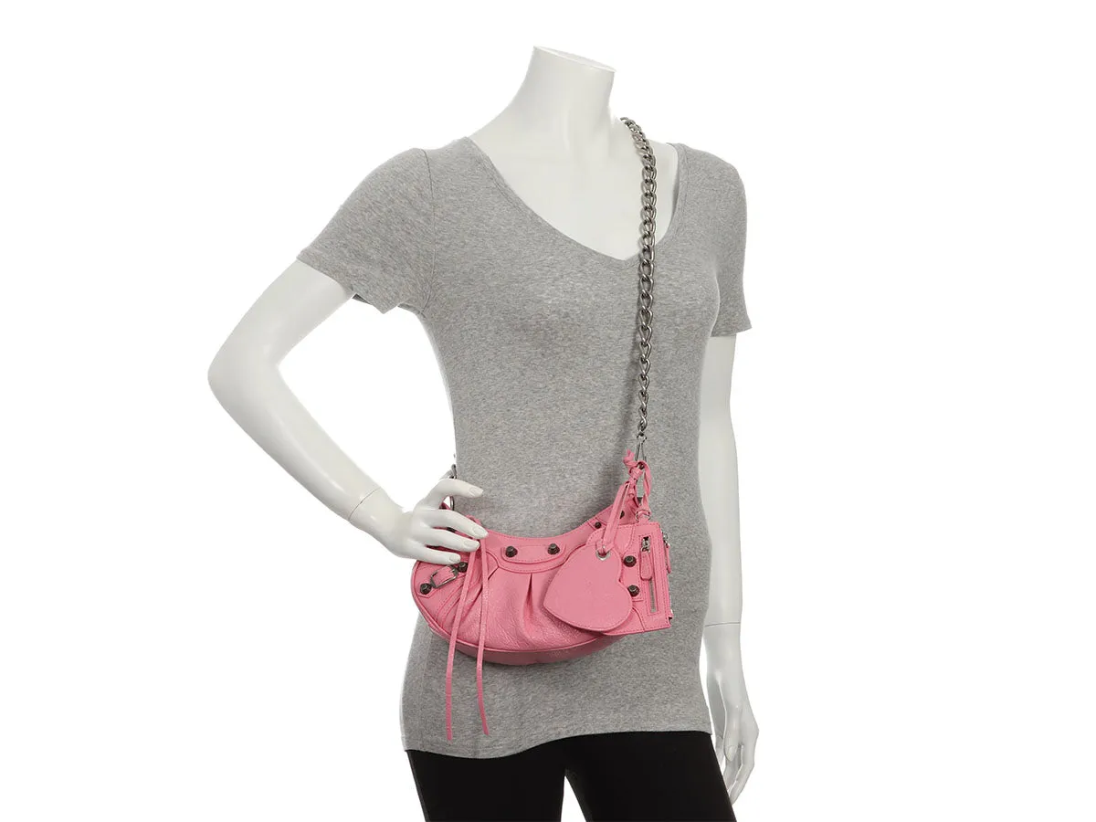 Balenciaga XS Sweet Pink Le Cagole Shoulder Bag