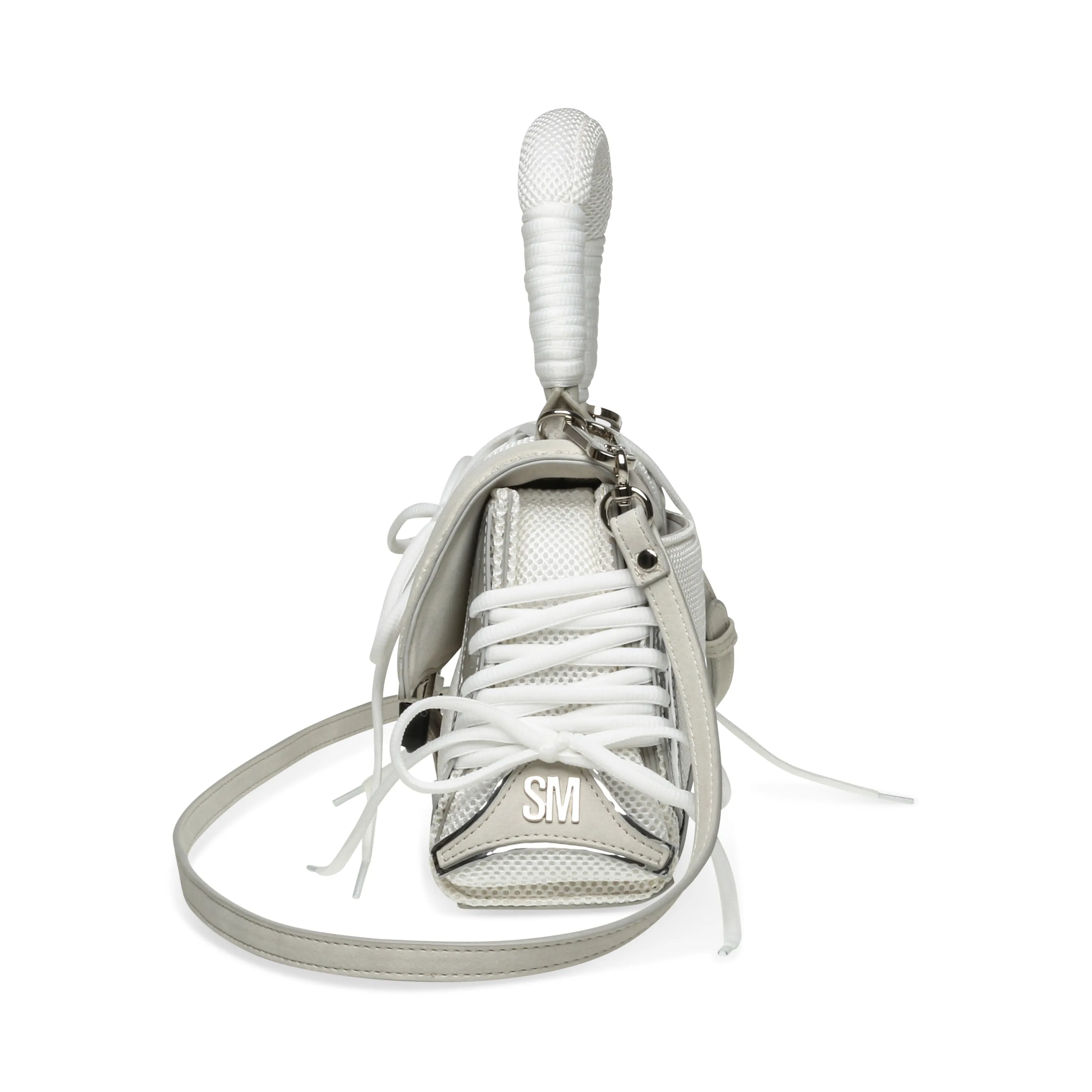 Bdiego Crossbody Bag WHITE/ SILVER