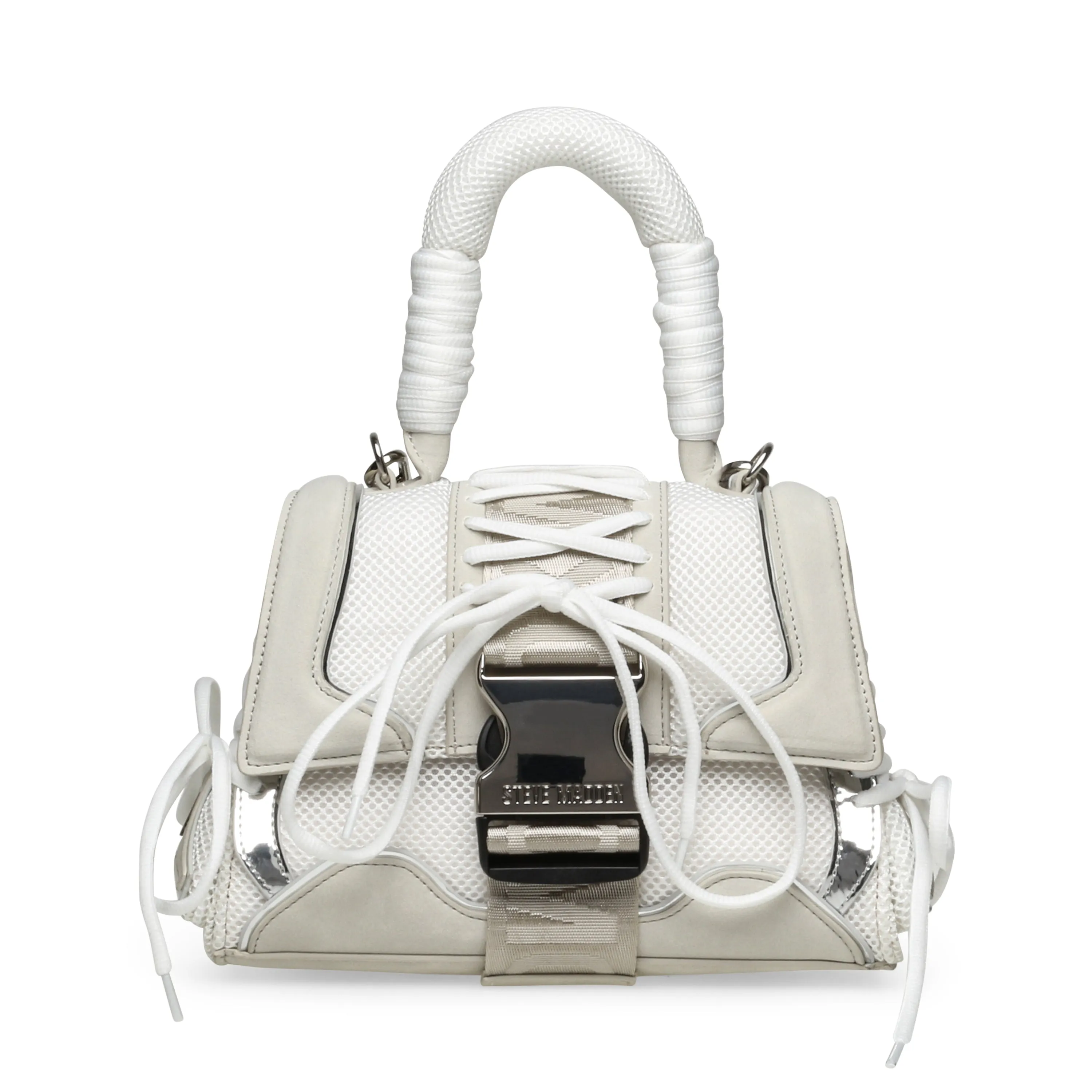 Bdiego Crossbody Bag WHITE/ SILVER