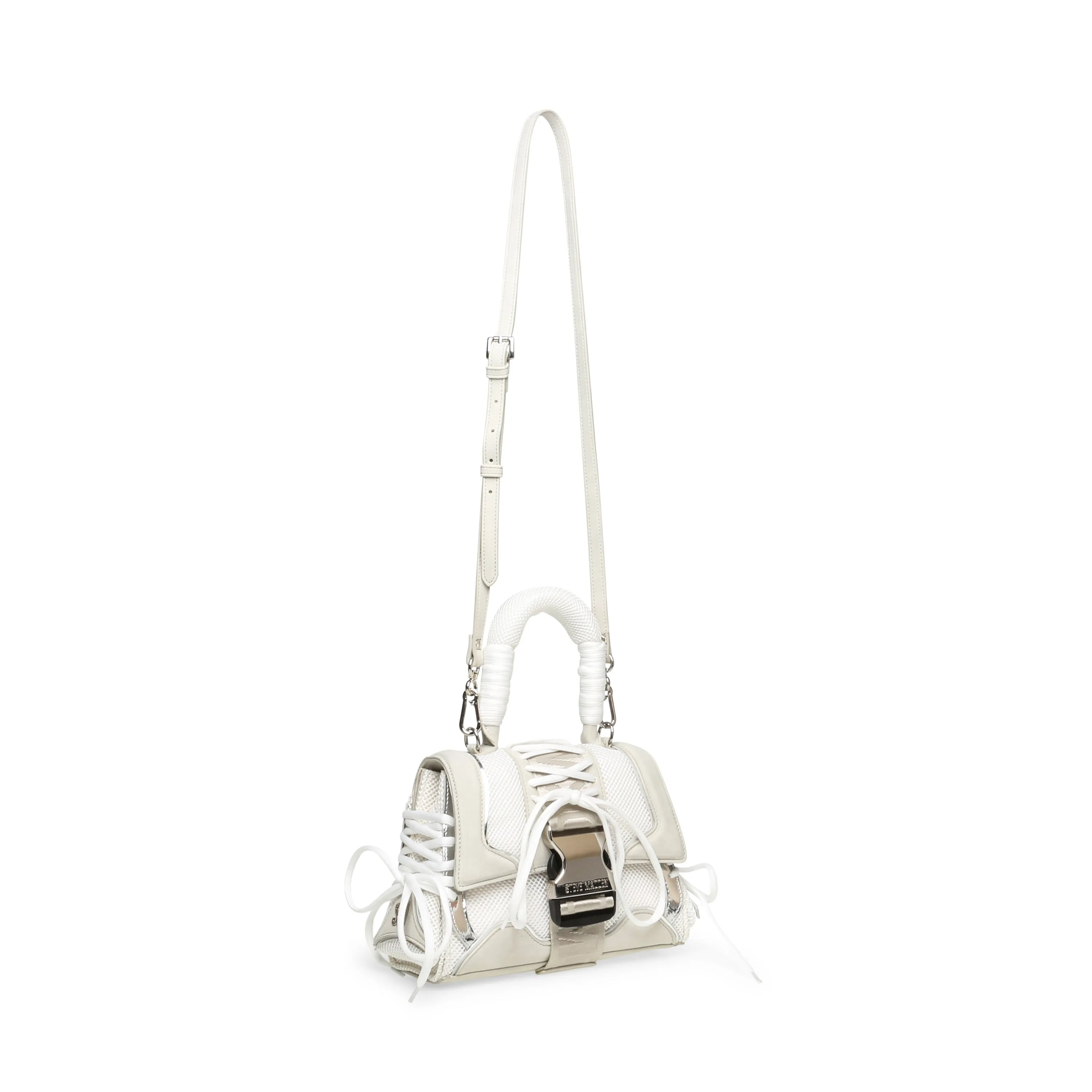 Bdiego Crossbody Bag WHITE/ SILVER