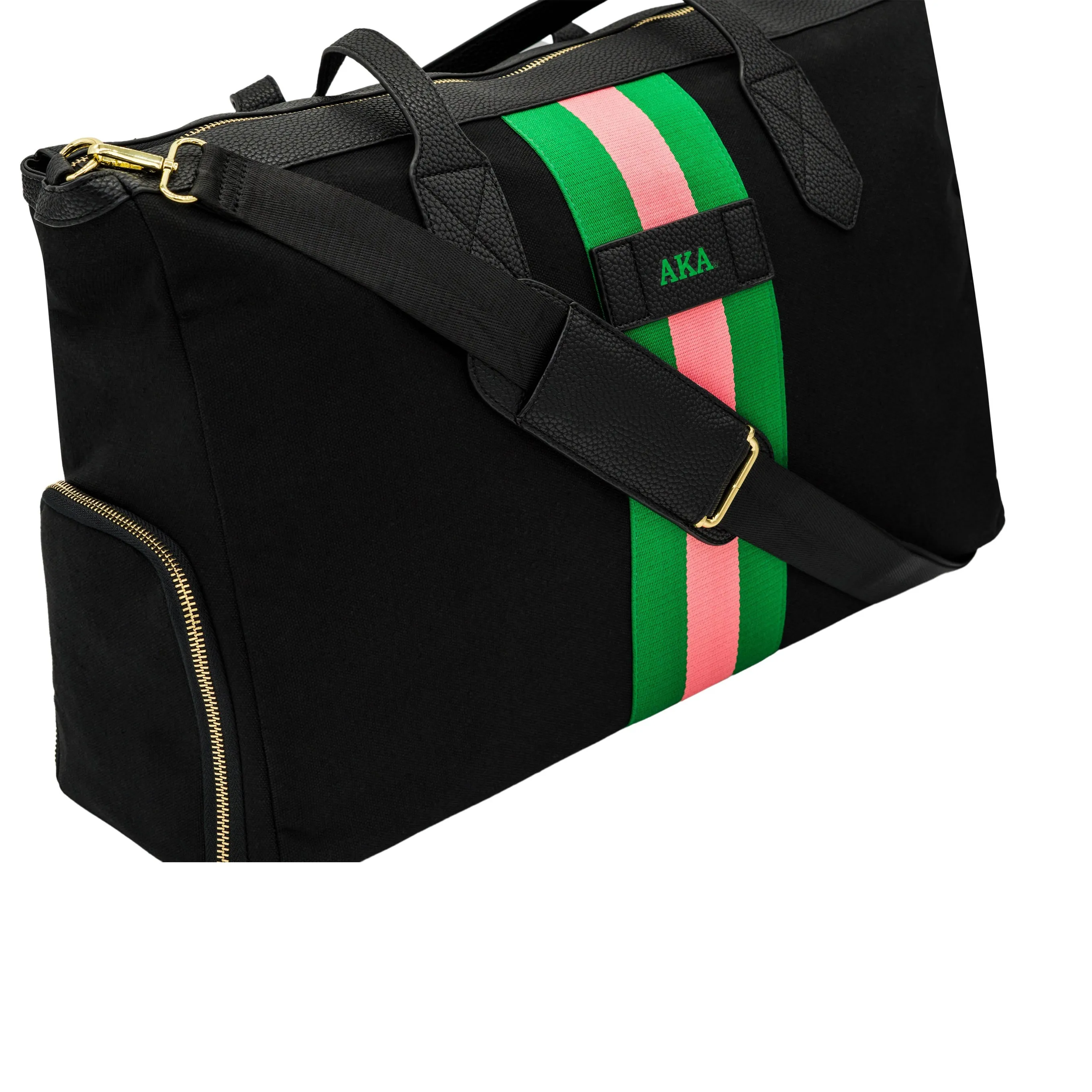 Black AKA  Canvas Duffle Bag