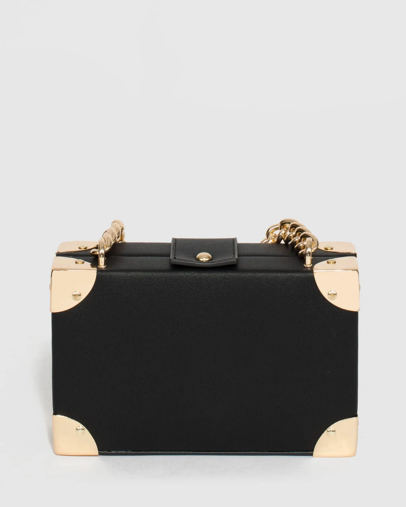 Black Kendall Stud Trunk Bag