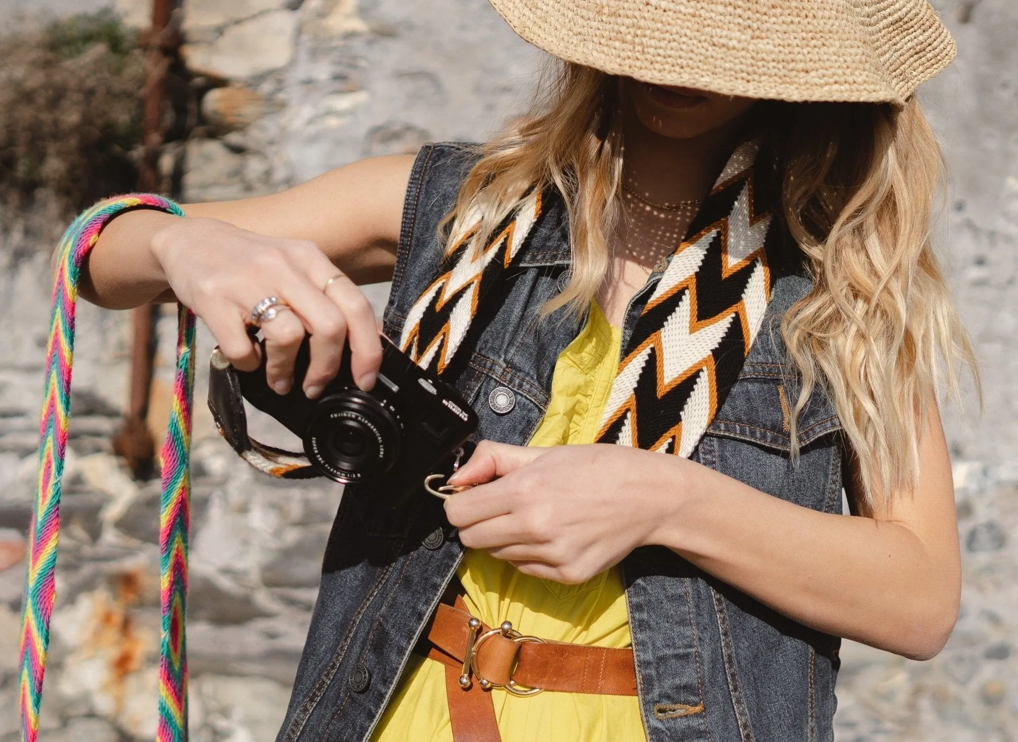 Boho Sands Bag Straps / Camera Straps | Neutral Colors