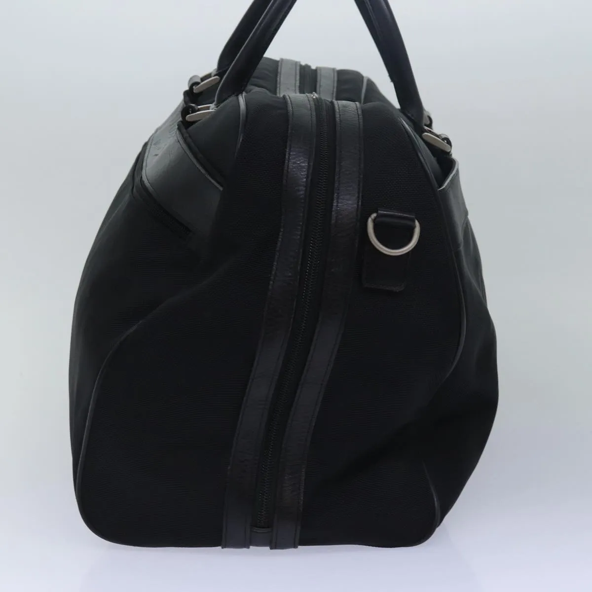 BURBERRY Boston Bag Canvas Black  bs15247