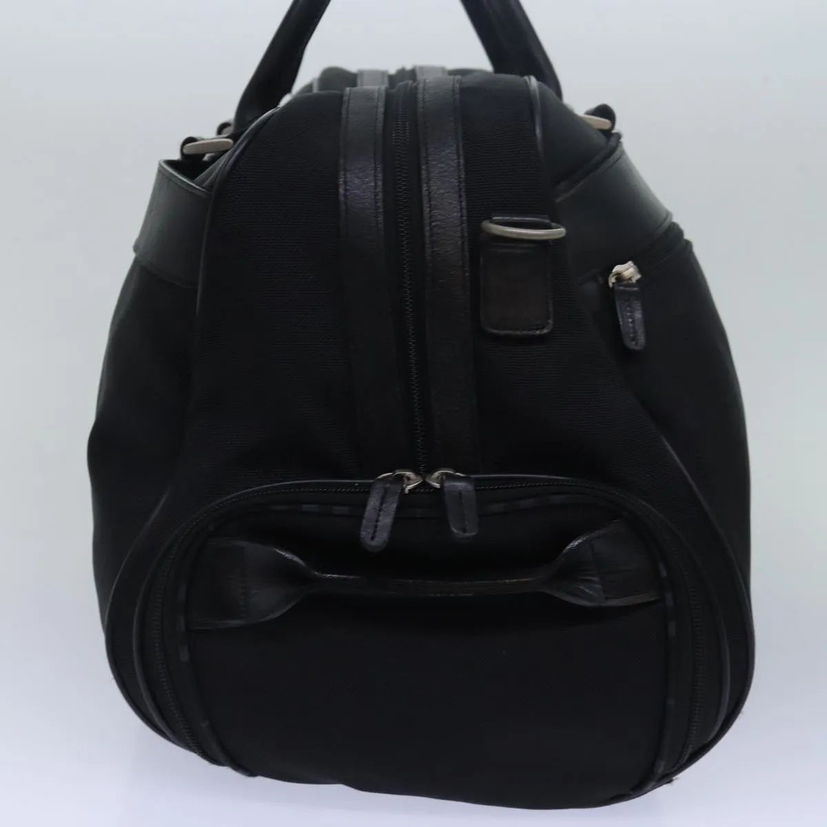 BURBERRY Boston Bag Canvas Black  bs15247