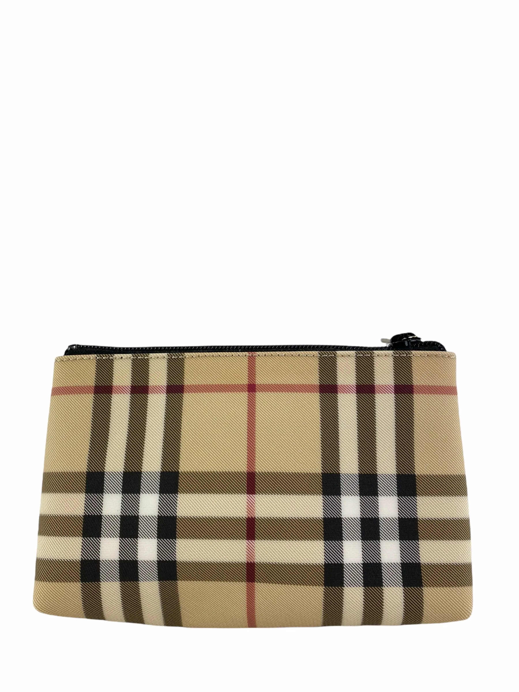 Burberry Classic Novacheck Canvas Makeup Bag