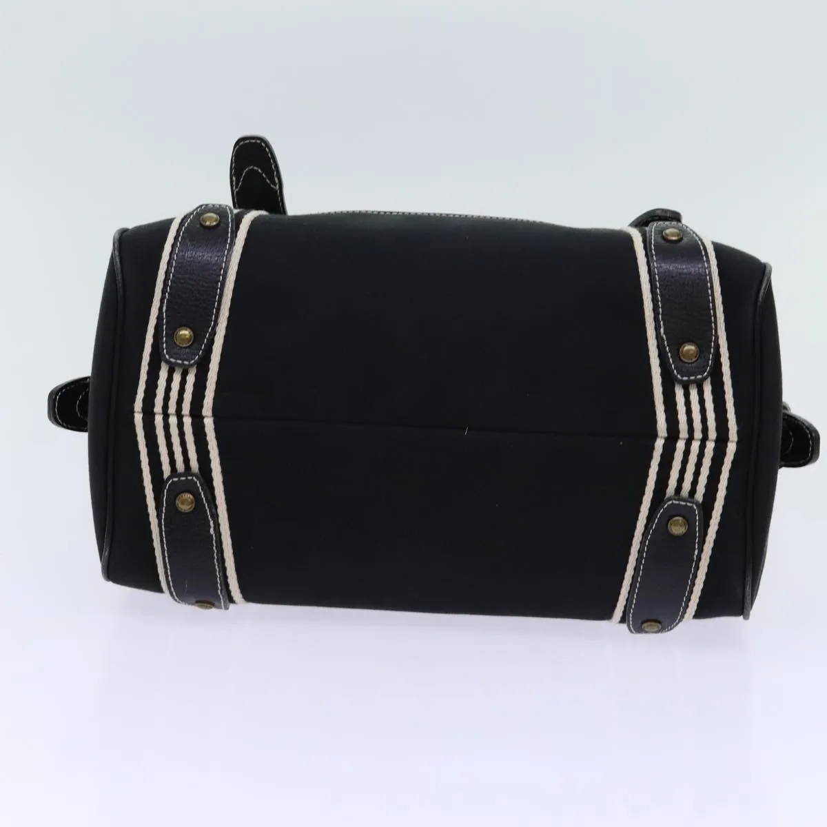 BURBERRY Hand Bag Canvas Black  bs13113