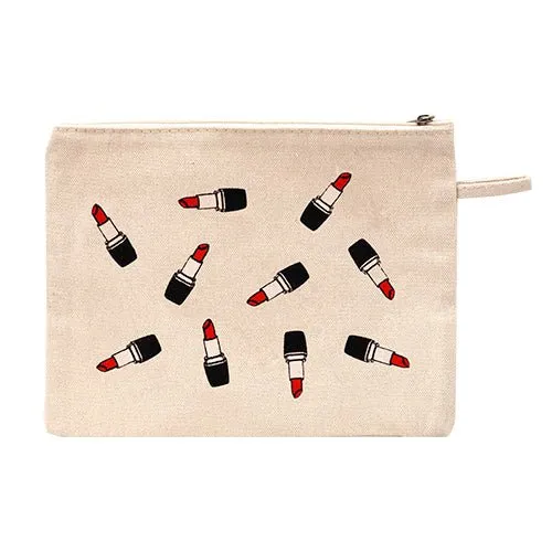 Canvas Makeup Bag