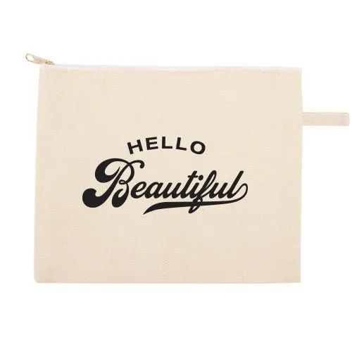 Canvas Makeup Bag