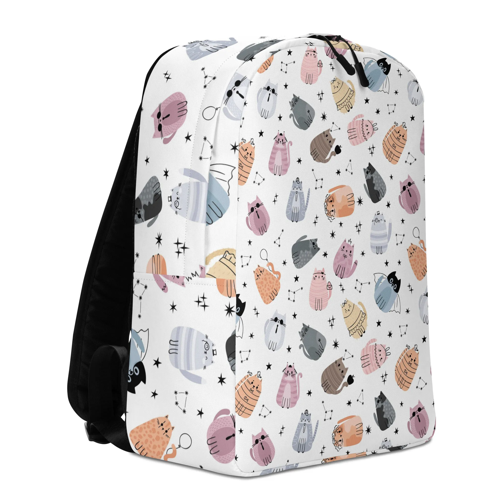 Cat Lovers Favorite Minimalist Backpack