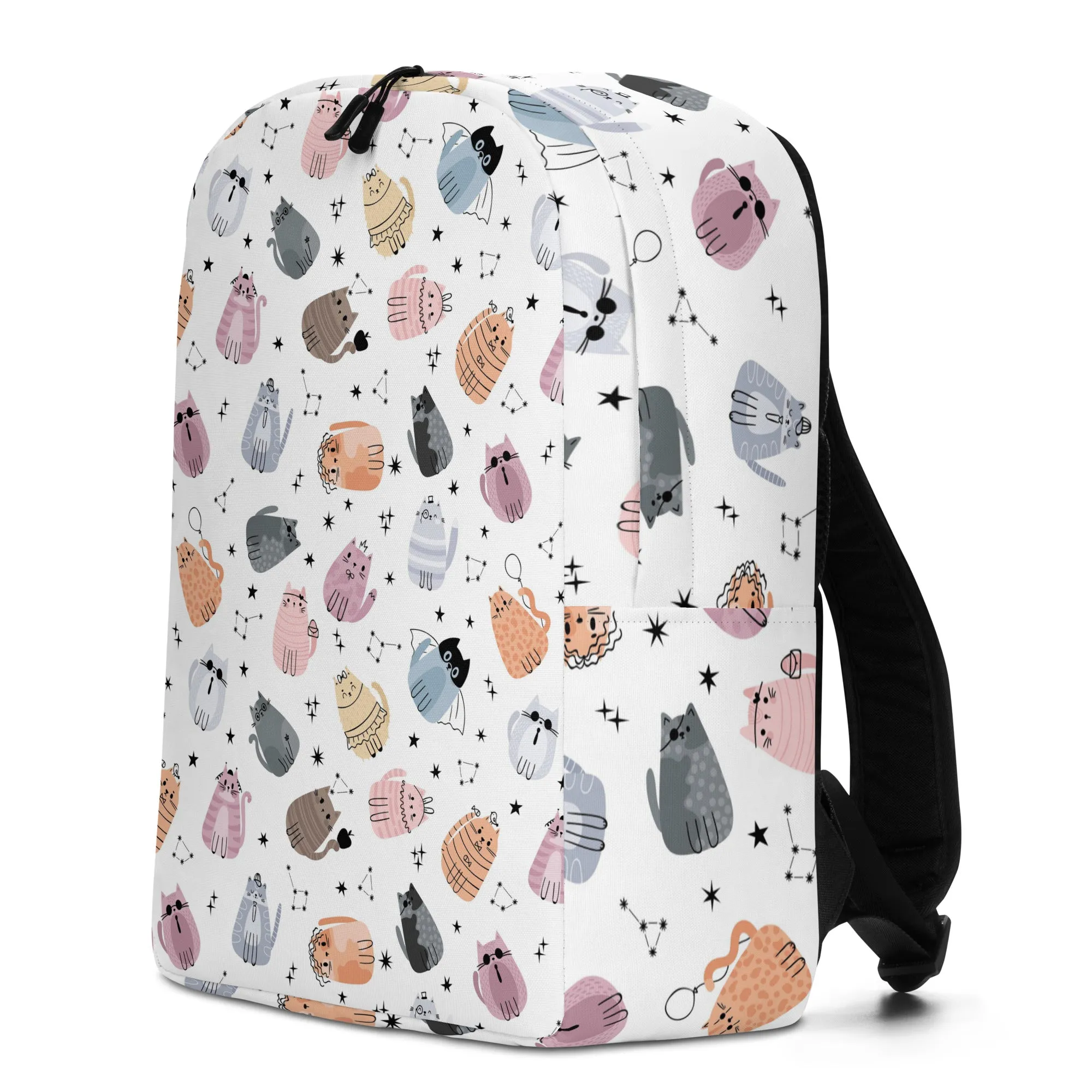 Cat Lovers Favorite Minimalist Backpack