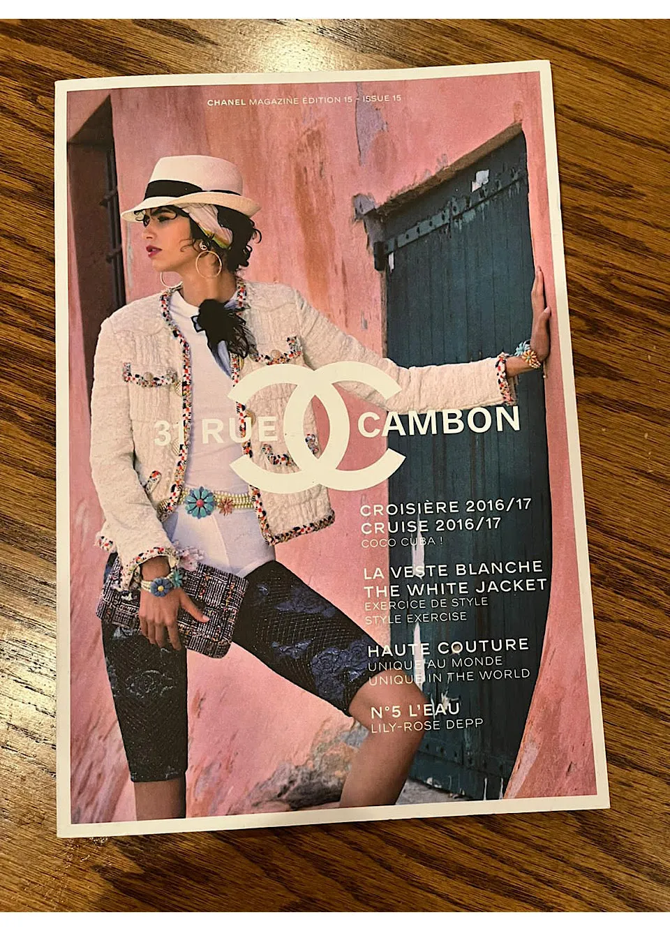 Chanel 2016/2017 Magazine 31 Rue Cambon Edition 15 Collectible Catalog