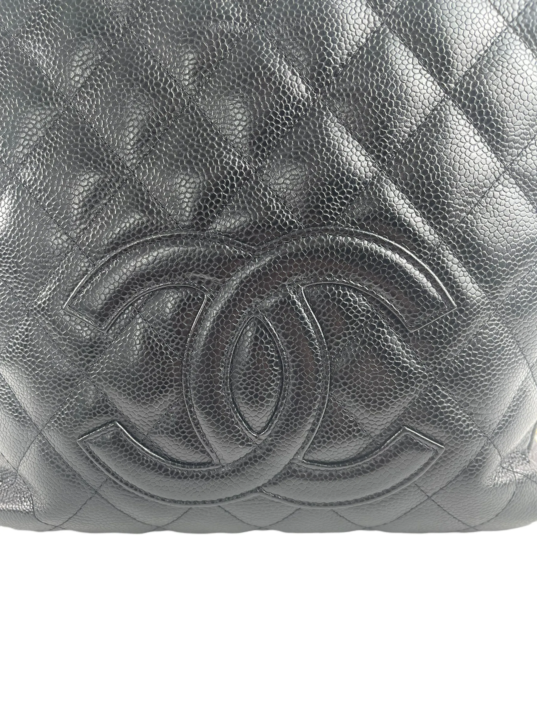 Chanel Black Caviar Leather PST