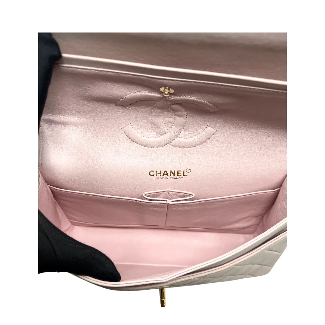 Chanel Classic Pink Medium Double Flap