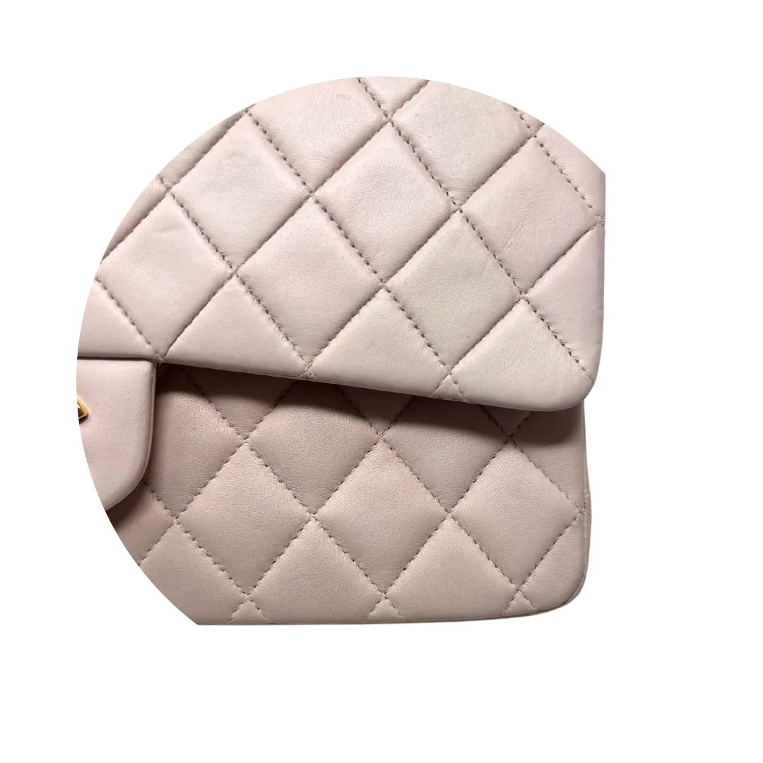 Chanel Classic Pink Medium Double Flap