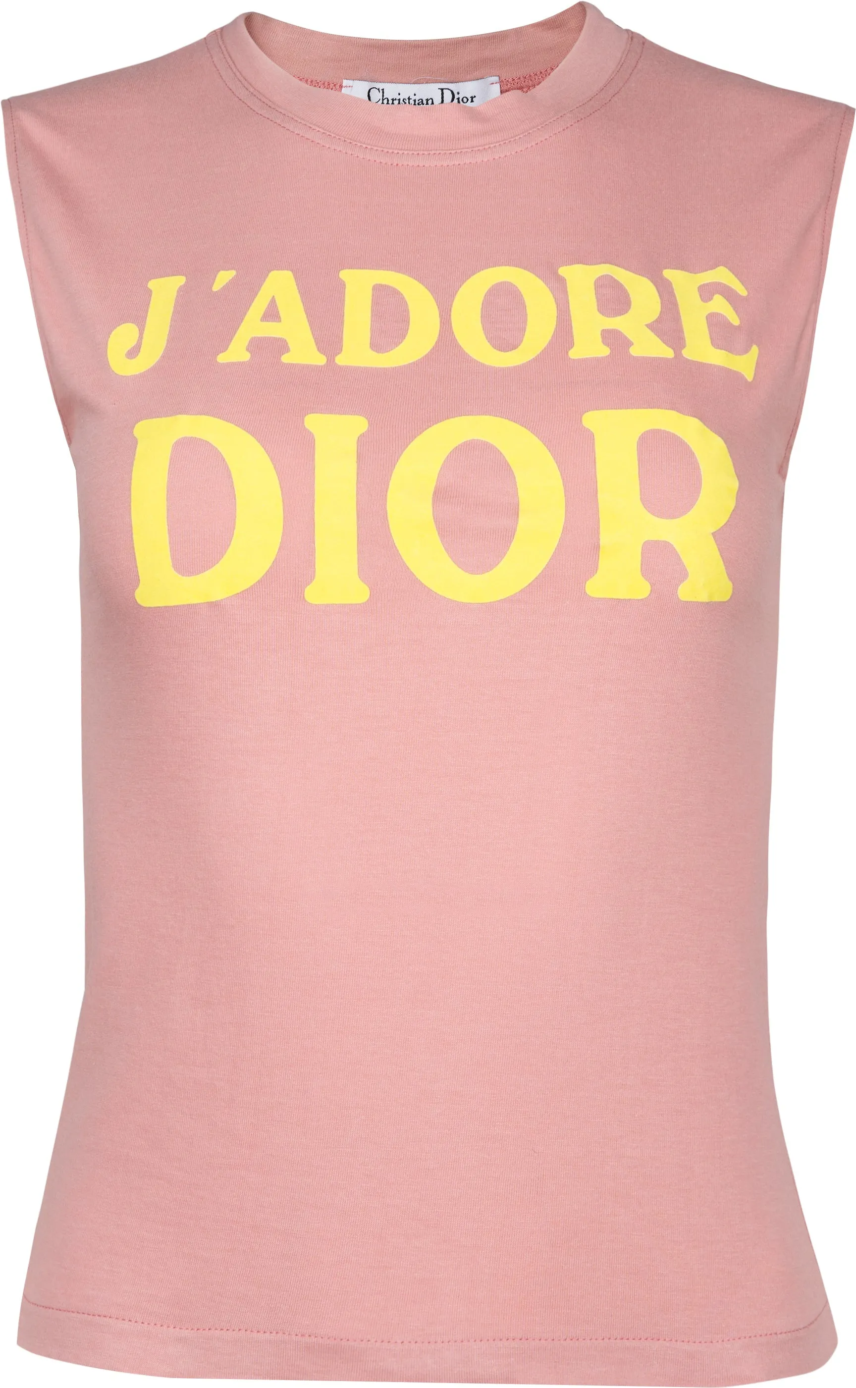 Christian Dior J'Adore Dior Fall 2001 Sleeveless Top