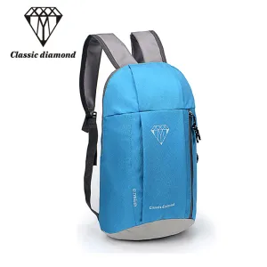 Classic Diamonds Nylon Waterproof Backpack Women 7 Colors Ultralight Small Capacity Travel Bag Men Small Backpacks For Children