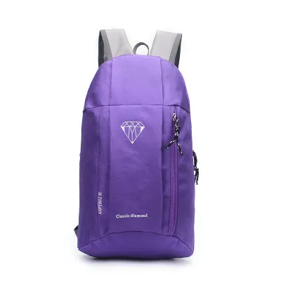 Classic Diamonds Nylon Waterproof Backpack Women 7 Colors Ultralight Small Capacity Travel Bag Men Small Backpacks For Children