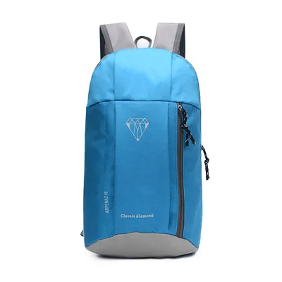 Classic Diamonds Nylon Waterproof Backpack Women 7 Colors Ultralight Small Capacity Travel Bag Men Small Backpacks For Children