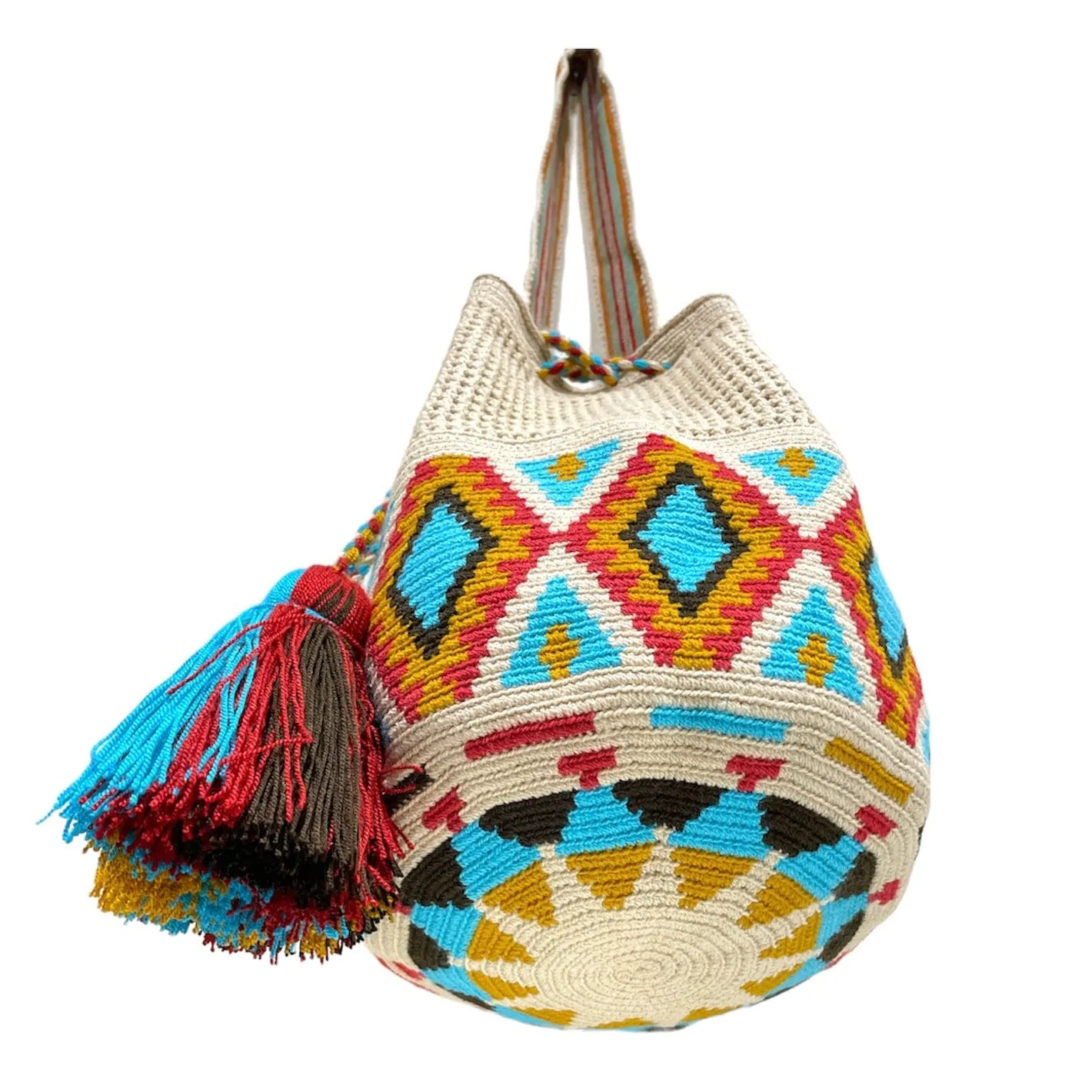 Colorful Crochet Mesh Bags | L