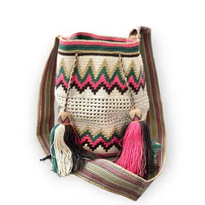 Colorful Crochet Mesh Bags | L