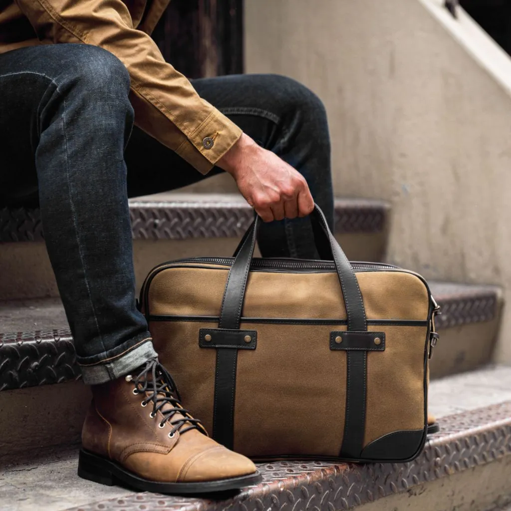 Commuter Bag | Tan Canvas