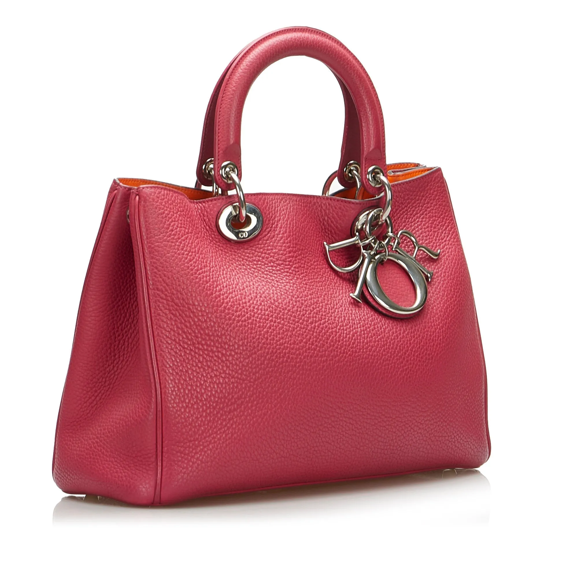 Dior Diorissimo Handbag Medium Red