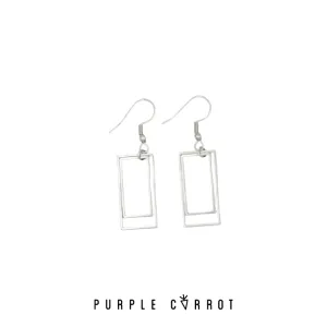 Double Rectangular Earring