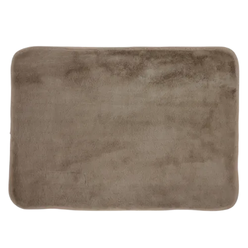 Faux Fur 60 x 40 Tan Bathmat