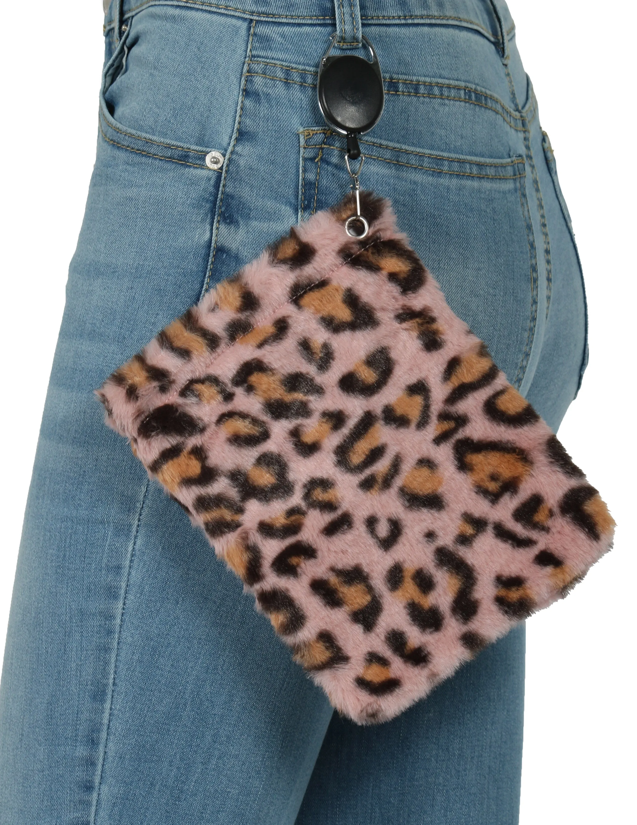 Faux Fur Safety Mitt Bag