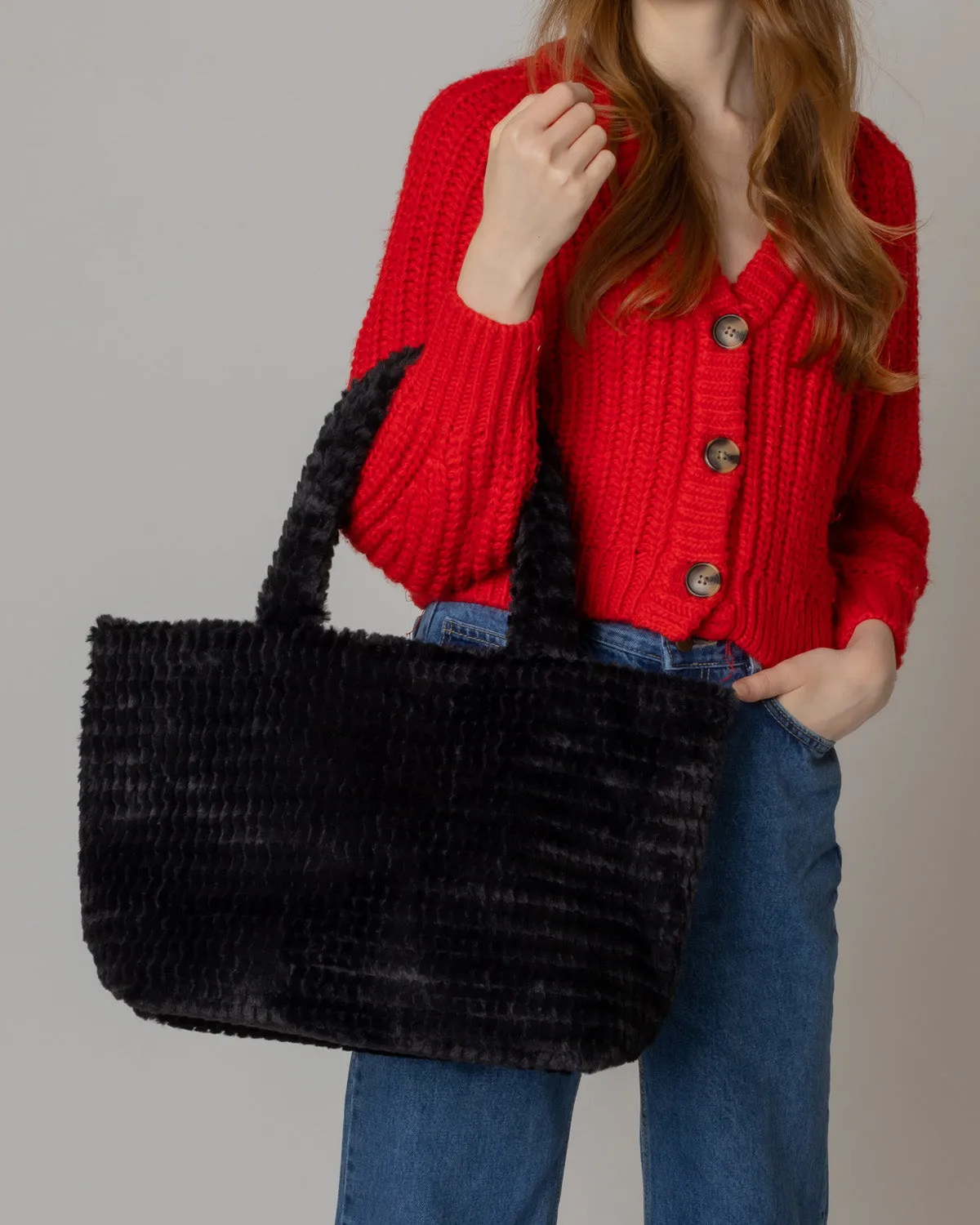 Fuzzy Fur Tote Bag