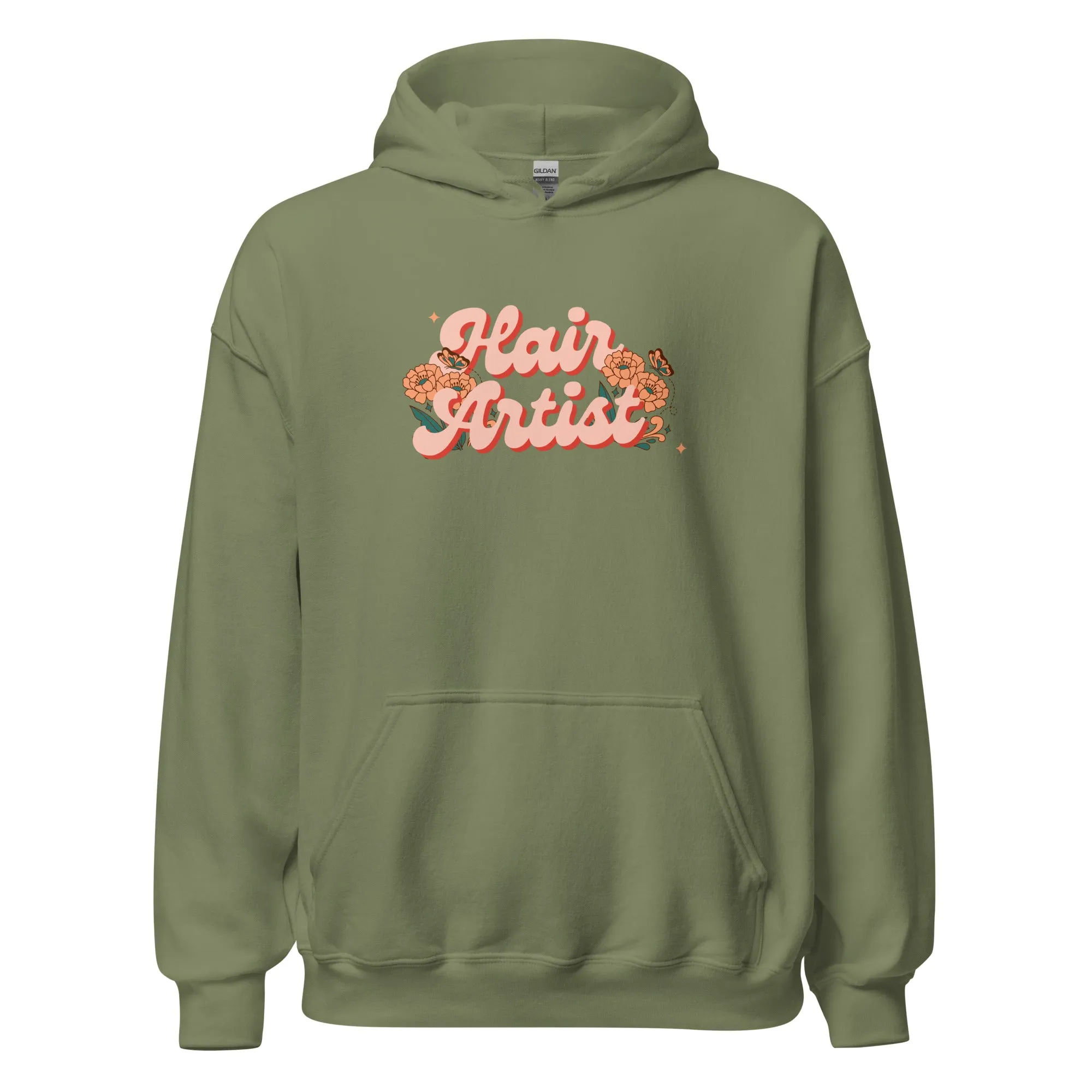 Hair Artist Retro Unisex Drawstring Hoodie