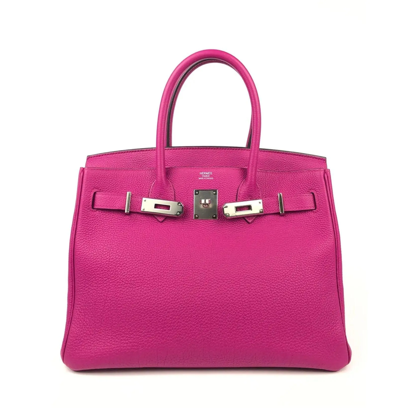 Hermès Birkin 30 Rose Pourpre Pink Bag