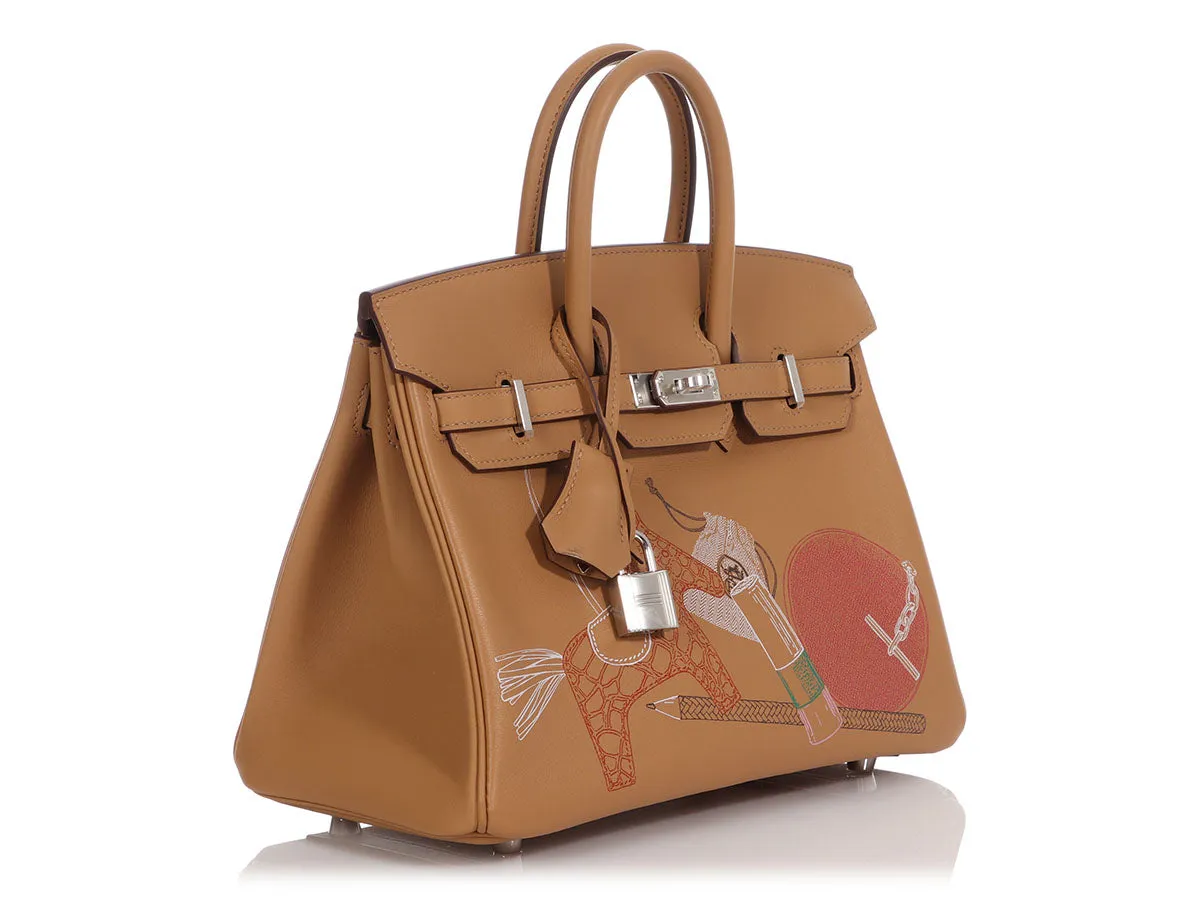 Hermès Biscuit Swift In and Out Birkin 25