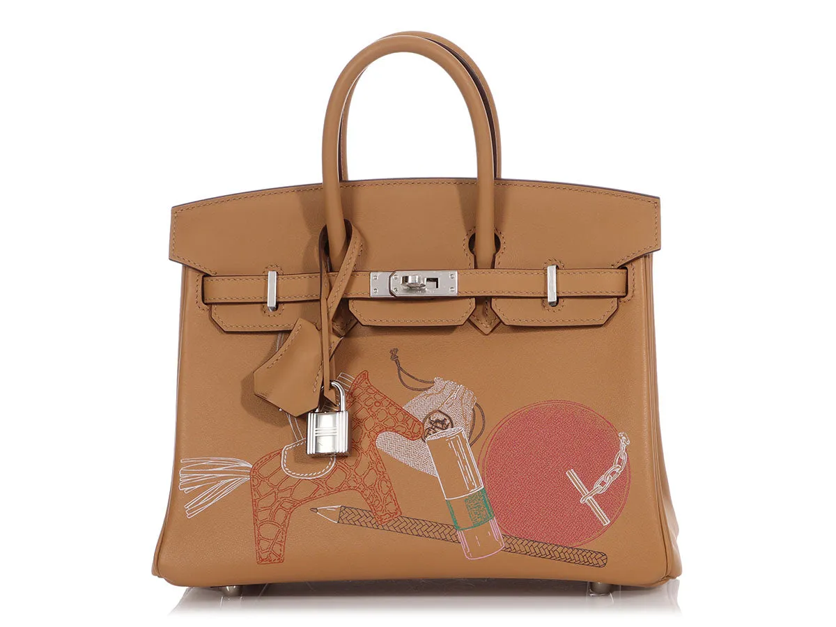 Hermès Biscuit Swift In and Out Birkin 25