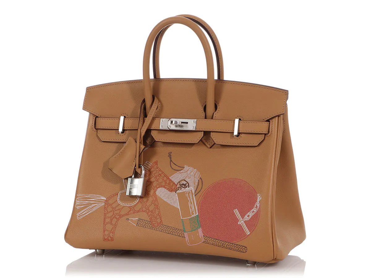 Hermès Biscuit Swift In and Out Birkin 25