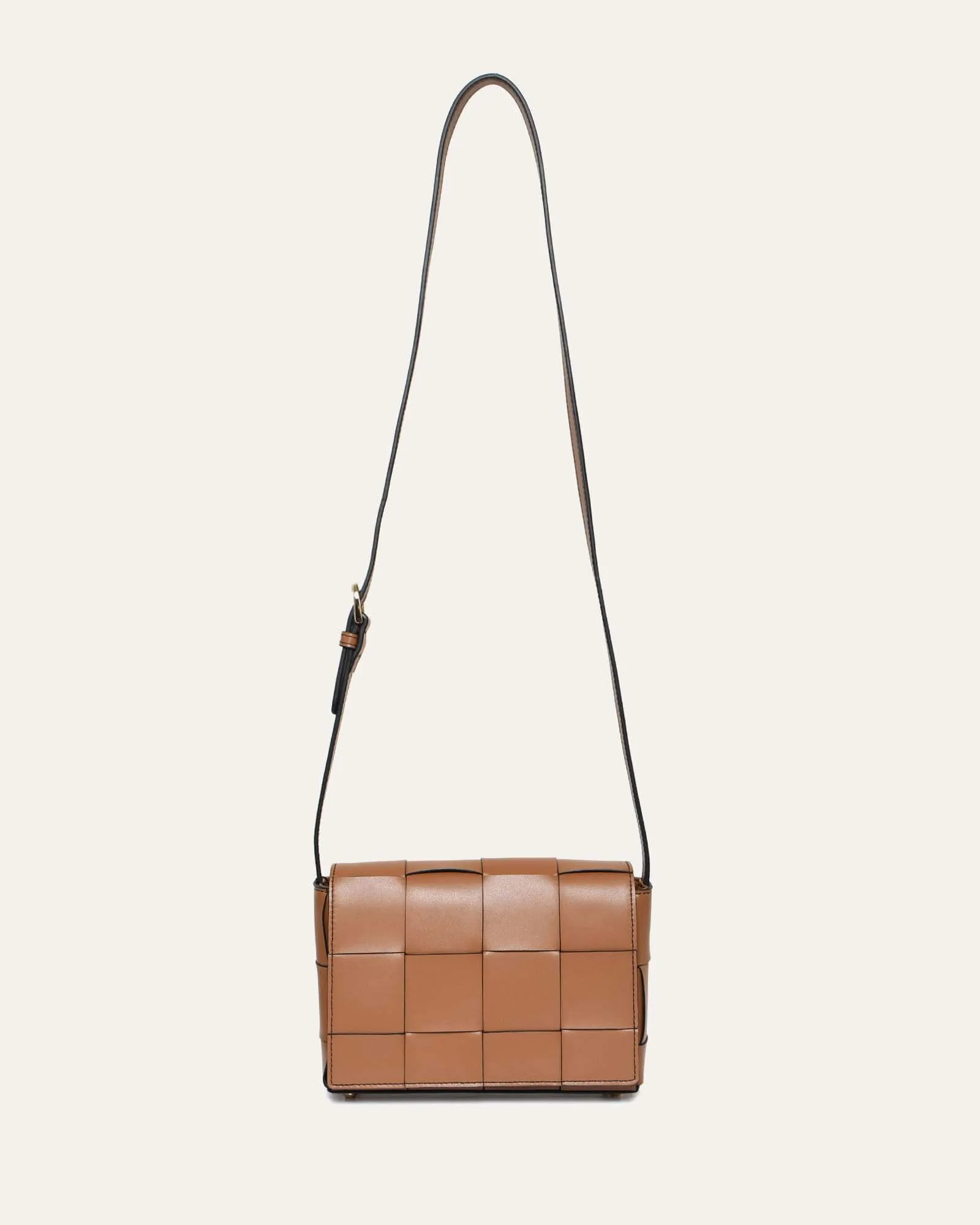 HONEY CROSS BODY BAG TAN LEATHER