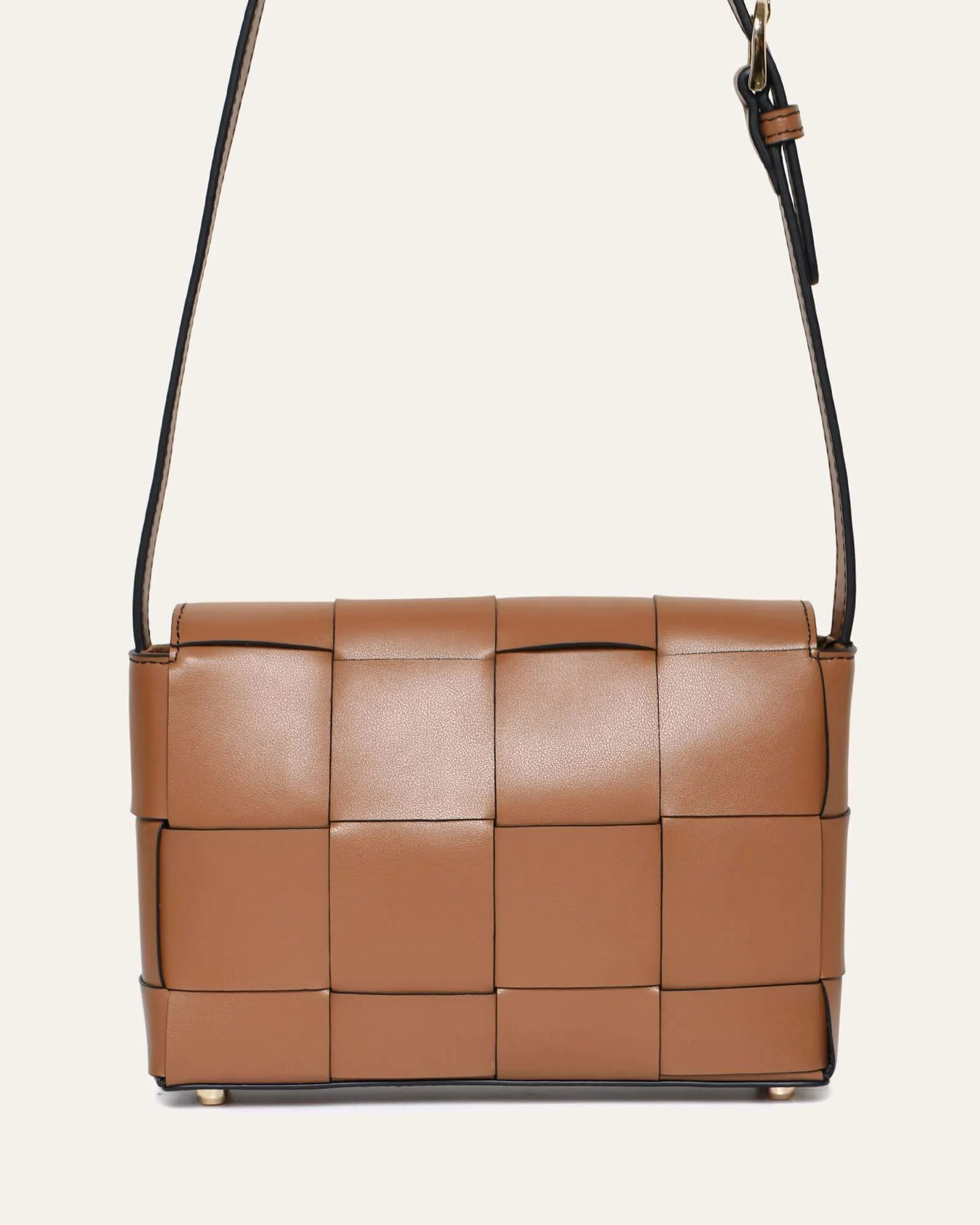 HONEY CROSS BODY BAG TAN LEATHER