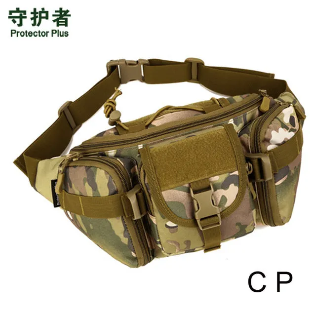 Hot Waterproof Waist Pack Belt Bag for Men Crossbody Bag Bum Fanny Bicycle Equipment Male Military Female Shoulder Bags