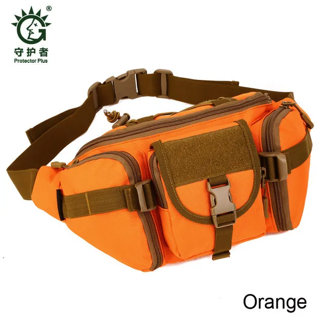 Hot Waterproof Waist Pack Belt Bag for Men Crossbody Bag Bum Fanny Bicycle Equipment Male Military Female Shoulder Bags