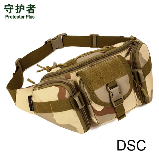 Hot Waterproof Waist Pack Belt Bag for Men Crossbody Bag Bum Fanny Bicycle Equipment Male Military Female Shoulder Bags