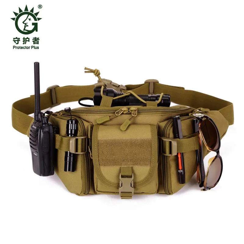 Hot Waterproof Waist Pack Belt Bag for Men Crossbody Bag Bum Fanny Bicycle Equipment Male Military Female Shoulder Bags