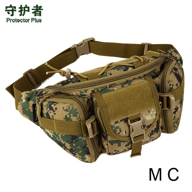 Hot Waterproof Waist Pack Belt Bag for Men Crossbody Bag Bum Fanny Bicycle Equipment Male Military Female Shoulder Bags