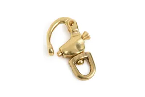 Japan Brass - "Quick Release" Snap Hook (Solid Brass)