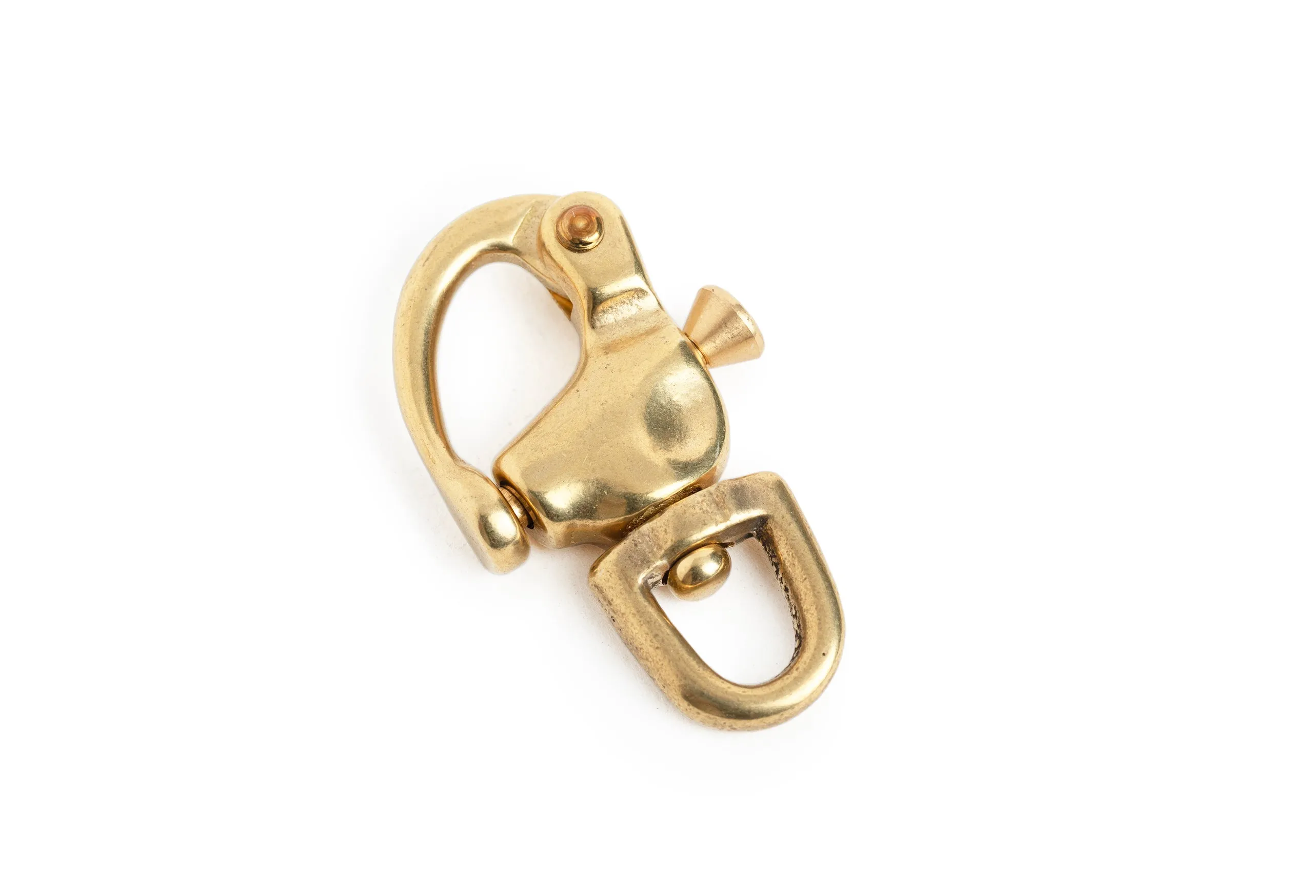 Japan Brass - "Quick Release" Snap Hook (Solid Brass)