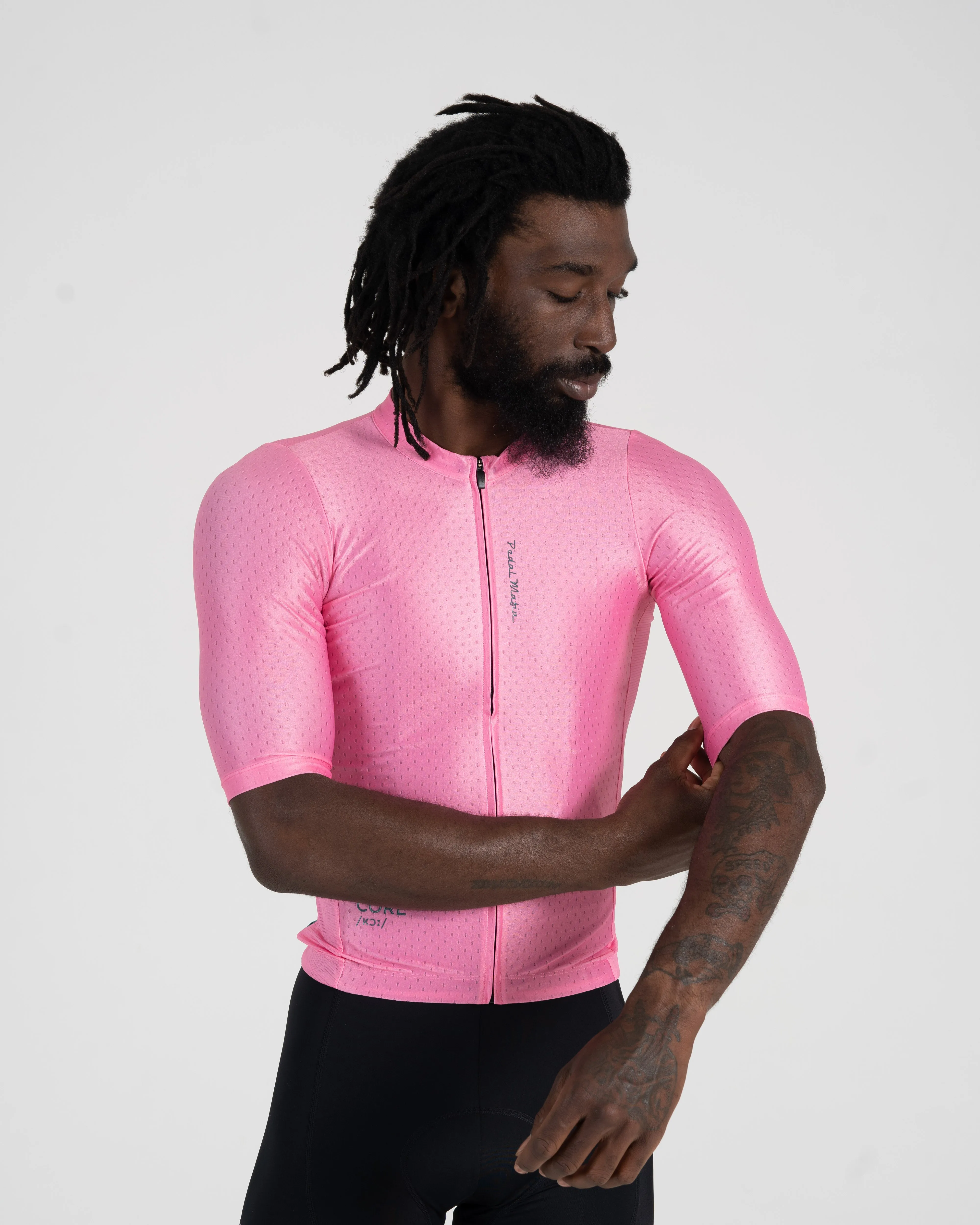 Mens Core Jersey - Pink Teal