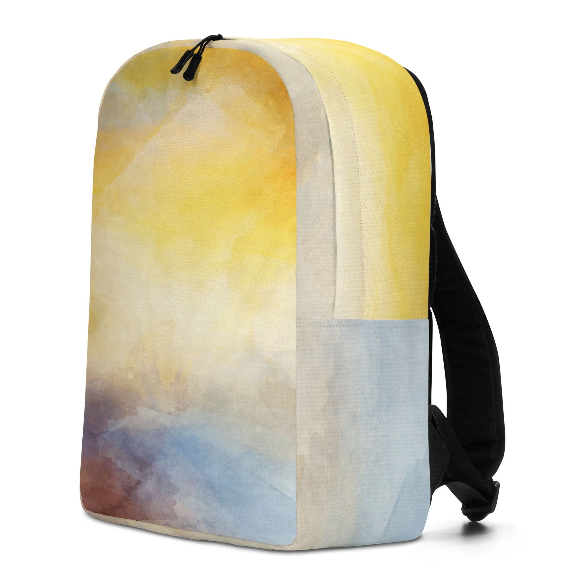 Minimalist Backpack Sunset Vibes