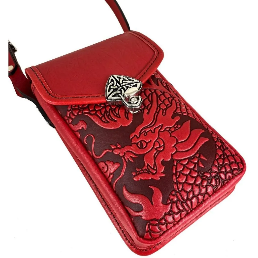 Molly Cell Phone Handbag, Cloud Dragon